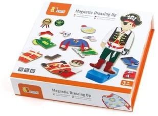Viga Magnetyczna ubieranka chłopiec MS_2246 - Układanki dla dzieci - miniaturka - grafika 2