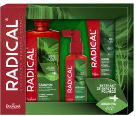 Farmona Zestaw prezentowy Radical Szampon do włosów 400 ml + Serum do włosów 100 ml + Odżywka do włosów 100 ml - Zestawy kosmetyków męskich - miniaturka - grafika 3