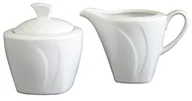Serwisy do kawy i herbaty - Creatable 13163 seria Celebration, mleko i cukier zestaw 2-częściowy, porcelana, biała, 2 jednostek 13163 - miniaturka - grafika 1