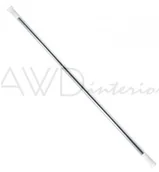 Akcesoria łazienkowe - AWD Interior Interior drążek zasłony prysznicowej 110-200 chrom 02100232 - miniaturka - grafika 1