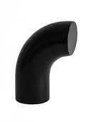 Balustrady i akcesoria - Gierat Zakończenie poręczy fi42,4 do drewna - rogal czarny - miniaturka - grafika 1