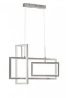 Lampy sufitowe - Wofi VISO Lampa Wisząca LED Nikiel matowy 1-punktowy Nowoczesny Obszar wewnętrzny VISO Czas dostawy od 6-10 dni roboczych 6531.03.64.8000 - miniaturka - grafika 1