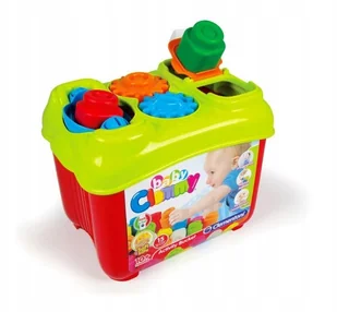 Clementoni Klocki miękkie clemmy Księżniczki 19 elementów 17203 - - Klocki - miniaturka - grafika 3