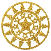 Kinder party - Neviti 772348 Dazzling Boże Narodzenie  podstawka filcowa - miniaturka - grafika 1