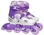 Rolki - Stamp JB130130 regulowany rozmiar IN-LINE Girl Size 30-33, różowy - miniaturka - grafika 1