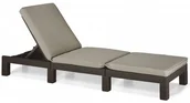 Leżaki ogrodowe - ALLIBERT DAYTONA brązowy piaskowy (209434) - miniaturka - grafika 1