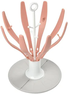 Beaba Składana Suszarka do Butelek i Akcesoriów Kwiat Pink - Inne akcesoria do pielęgnacji dzieci - miniaturka - grafika 4