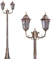 Lampy ogrodowe - Kaja Kinkiet ogrodowy 2x60W szkło 5901425557405 - miniaturka - grafika 1