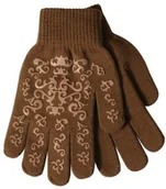 Rękawiczki jeździeckie - Pfiff Rękawica o Print, brązowy, jeden rozmiar 100969-125 - miniaturka - grafika 1