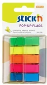 Zakładki indeksujące - Stick'n Zakładki STICK'N  26029 45x12 5k. Neon - miniaturka - grafika 1