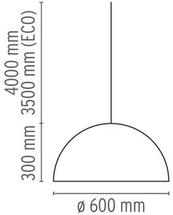 Flos Lampa wisząca SKYGARDEN 1 brown F0001047 - Lampy sufitowe - miniaturka - grafika 3