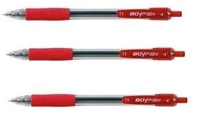 Rystor Długopis Boy Pen 6000 0.7mm CZERWONY - Długopisy - miniaturka - grafika 2