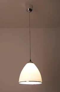 Lampex Lampa wisząca Carla Plus B, biało-srebrny, 70x23 cm - Lampy sufitowe - miniaturka - grafika 5