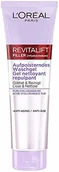 Żele do mycia twarzy - L'Oréal Paris Podkładający się żel do mycia z kwasem hialuronowym, żel do mycia przeciw starzeniu się, oczyszczanie twarzy z czystym kwasem hialuronowym, filtr Revitalift, 150 ml - miniaturka - grafika 1