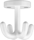 Wieszaki i stojaki - Wenko Obrotowy wieszak biały - miniaturka - grafika 1