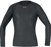 Bielizna sportowa męska - Gore Wear męska M WINDSTOPPER Base Layer koszulka z długim rękawem, czarny, xxl -9900-XX-Large100323990007-9900 - miniaturka - grafika 1