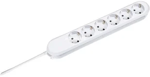 Bachmann Listwa zasilająca SMART 6x Gniazd white Strom3 m - 381.248K - Listwy zasilające - miniaturka - grafika 2