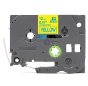 Etykiety do drukarek - Brother strefadrukarek.pl Taśma TZe-633 12mm x 8m żółta niebieski nadruk - zamiennik | OSZCZĘDZAJ DO 80% - ZADZWOŃ! 730811399 PROMOCJA! TZe-633 - miniaturka - grafika 1