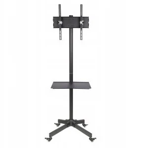 Art Stolik/wózek na kółkach + uchwyt do TV 23-55"" 25 kg S-09 (89904Y) - Uchwyty do telewizora - miniaturka - grafika 2