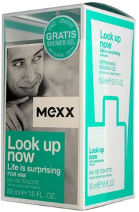 Mexx SET Mexx Look Up Now M) edt 50ml + sg 150ml - Zestawy kosmetyków męskich - miniaturka - grafika 3
