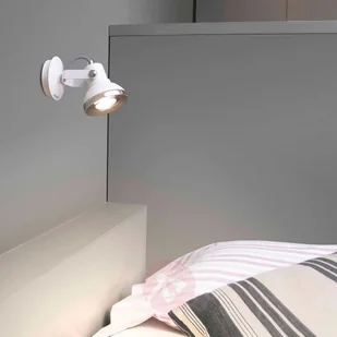 Faro Barcelona Ring Spot ścienny LED Biały, 1-punktowy 40550 - Lampy ścienne - miniaturka - grafika 3