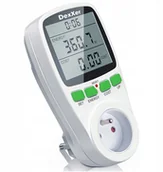 Liczniki energii elektrycznej - Watomierz Licznik Miernik Zużycia Prądu Energii - miniaturka - grafika 1