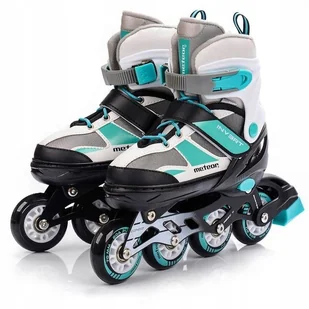 Rolki Dziecięce łyżworolki 30-33 ABEC-7 kauczuk - Rolki - miniaturka - grafika 2