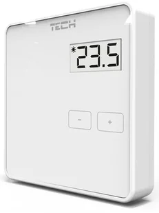 TECH STEROWNIKI TECH REGULATOR POKOJOWY PRZEWODOWY R-10B BIAŁY W_R10B.01.PL01.1 - Ogrzewanie podłogowe - miniaturka - grafika 2