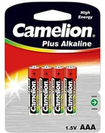 Baterie i akcesoria - Camelion Plus Alkaline AAA LR03 4-pack 11000403 - miniaturka - grafika 1