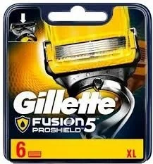 Gillette Wkłady Fusion ProShield Ostrza Oryginalne - Maszynki do golenia i wkłady - miniaturka - grafika 3