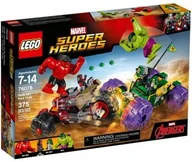 Klocki - LEGO Marvel Super Heroes Hulk kontra Czerwony Hulk 76078 - miniaturka - grafika 1