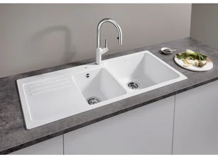 Blanco NAYA 8 S Biały - Zlewozmywaki - miniaturka - grafika 2