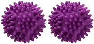 Środki do prania - Fackelmann 54022 Kule ""Fluffy"" wspomagające suszenie w pralko suszarkach , (Średnica 6.5 cm) 2 sztuki w paczce 54022 - miniaturka - grafika 1
