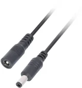 Listwy zasilające - Lindy Lindy 70321 Przedłużacz zasilania DC 2,5mm 5,5mm 0,5m LY-70321 - miniaturka - grafika 1