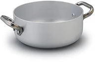 Rondle - Pentole Agnelli pentole agnelli alma106pi24 linia indukcja garnek do sauté, dno indukcyjne z aluminium z 2 uchwytami Cool, 24 cm ALMA106PI24 - miniaturka - grafika 1