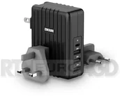 Ładowarki do telefonów - Zendure Zendure ładowarka 4x USB czarny - miniaturka - grafika 1
