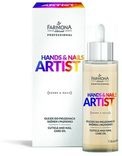 FARMONA PROFESSIONAL Farmona HANDS&NAILS ARTIST Olejek Do Pielęgnacji Skórek i Paznokci 30ml PRO7013 - Kremy i maski do rąk - miniaturka - grafika 5