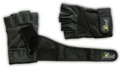 Rękawice do ćwiczeń - Olimp Profi Ekskluzywne Rękawice Treningowe Skóra S 350 - miniaturka - grafika 1
