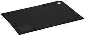 Deski do krojenia - Plast Team Deska kuchenna DUŻA CZARNA 17 X 26 CM - miniaturka - grafika 1