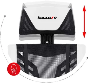 huzaro Fotel Combat 4.2 White - Fotele gamingowe - miniaturka - grafika 14