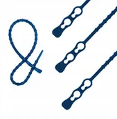 Inne mocowania - Opaski kulkowe koralikowe otwieralne 240x3,9 100sz - miniaturka - grafika 1