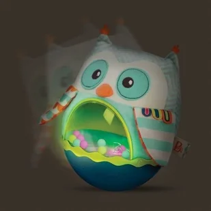 B. Toys B.Tys, zabawka interaktywna Sowa kiwajka - Zabawki sensoryczne - miniaturka - grafika 4