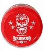 Kosmetyki do stylizacji włosów - BANDIDO BANDIDO AQUA 7 RED Elastyczny MOCNY wosk WŁOSY 150 - miniaturka - grafika 1