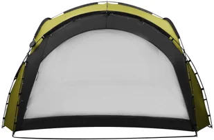 vidaXL Namiot imprezowy z LED i 4 ściankami, 3,6x3,6x2,3 m, zielony - Altany ogrodowe - miniaturka - grafika 6