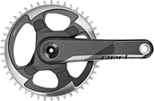 Części rowerowe - SRAM SRAM RED 1 D1 DUB Mechanizm korbowy 46 zębów, black 175mm 2021 Korby 2283510352 - miniaturka - grafika 1
