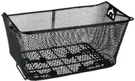 Koszyki rowerowe - FISCHER FISCHER Koszyk na zakupy, tylny zacisk mocujący, czarny 62256 - miniaturka - grafika 1