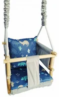 Leżaczki i huśtawki - Kubełkowa huśtawka dla dzieci 6 wzorów A6-H95 - miniaturka - grafika 1