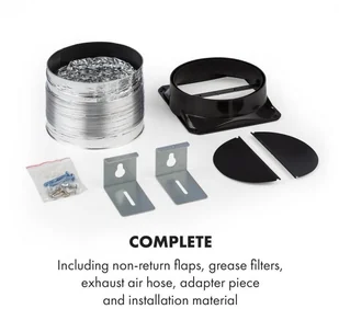 Klarstein Mariana 90 Biały (CGCH3-Mariana9) - Okapy kuchenne - miniaturka - grafika 8