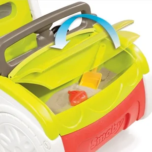 Smoby Smoby Samochód Przygód ze zjeżdżalnią i piaskownicą 840205 - Place zabaw - miniaturka - grafika 4