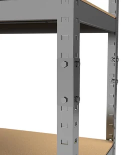 Marbo Regały Regał magazynowy Standard II 220x100x50 5P 1000 kg standard_220x100x50x5 - Szafy i regały magazynowe - miniaturka - grafika 6